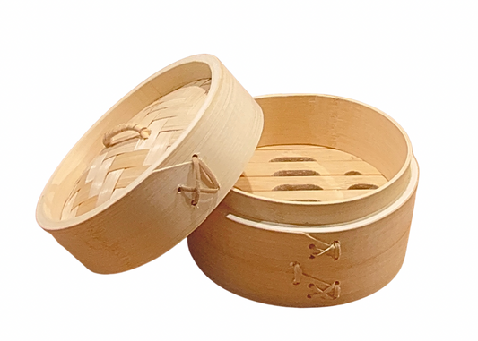 1 tier - small wooden steam basket