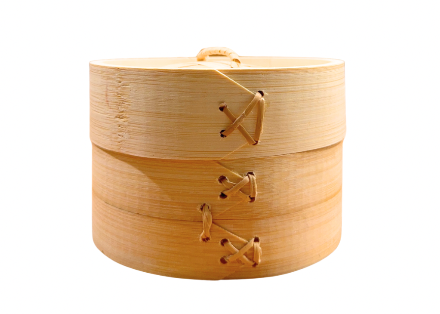 1 tier - small wooden steam basket