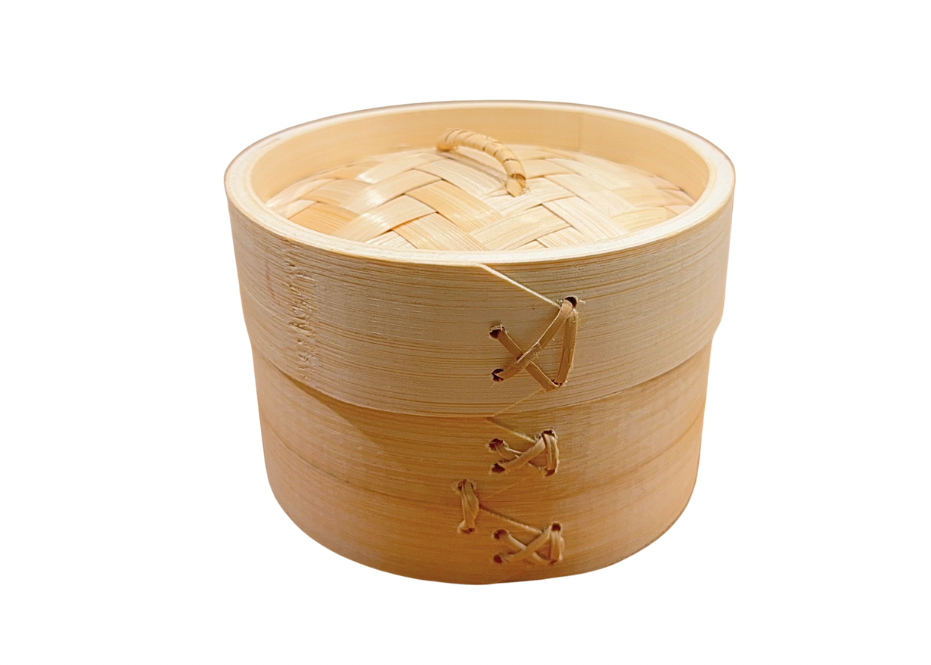 1 tier - small wooden steam basket